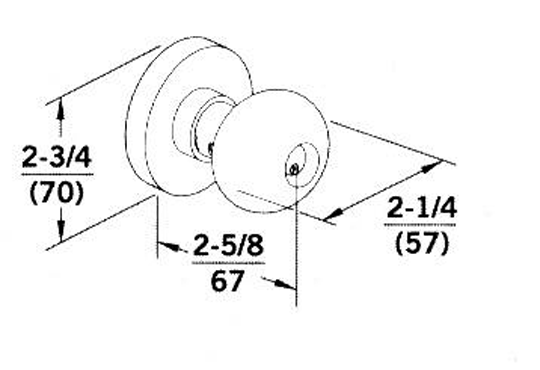 01 Series Knob - CAD Drawing