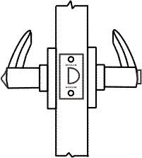 C344 Cylindrical Lock - Image 1