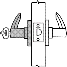C380EL Cylindrical Lock - Image 1
