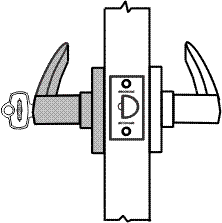 C380EU Cylindrical Lock - Image 1