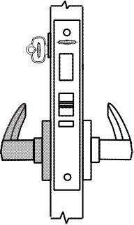 M3480 Mortise Lock - Image 1